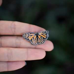 Pin Borboleta Monarca - Resiliência