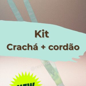 Crachá com cordão regional