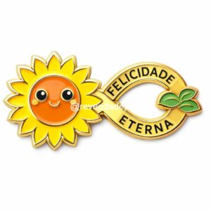 Pin Girassol Feliz (Pré-Venda)