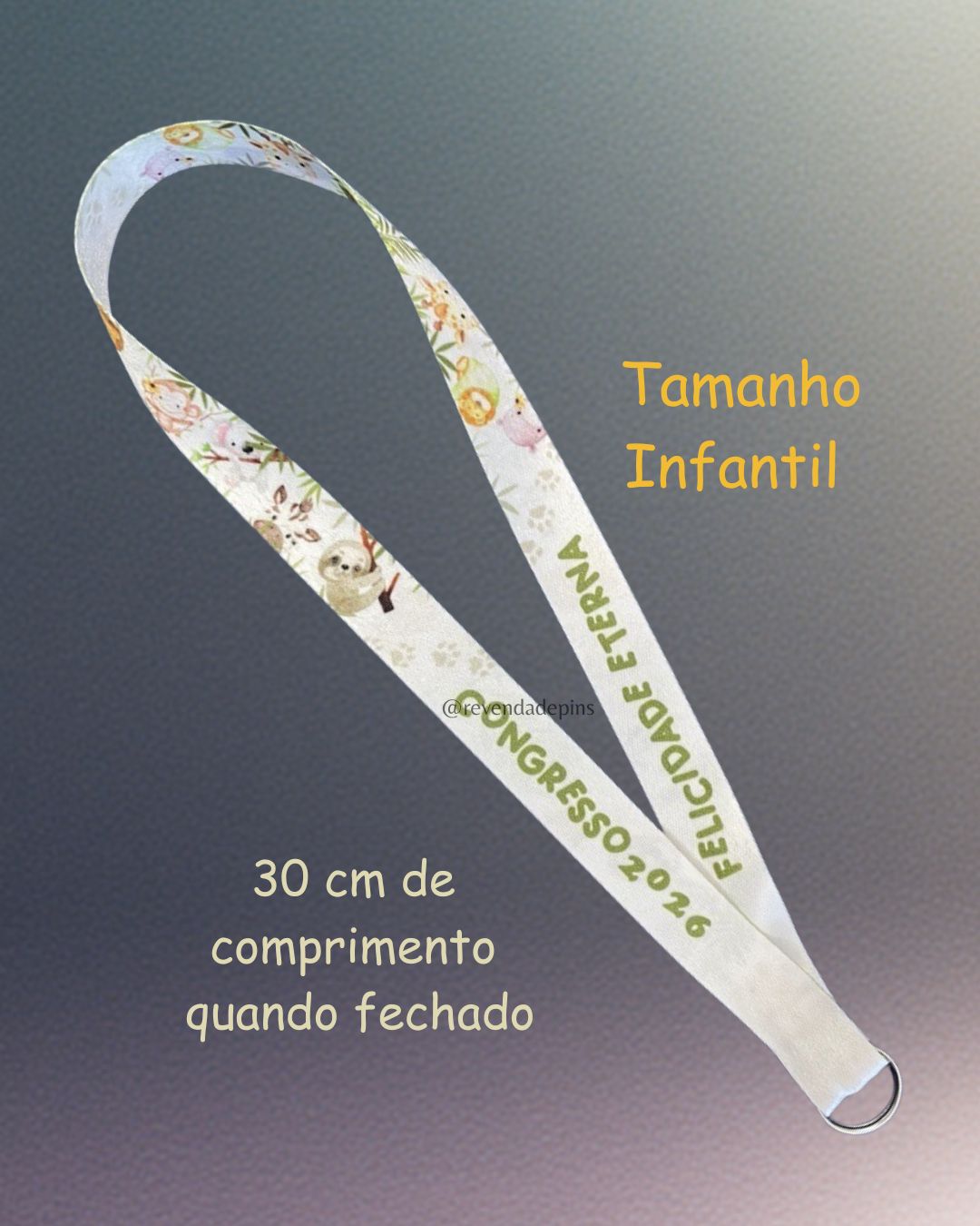 Cordão Infantil (SEM crachá)