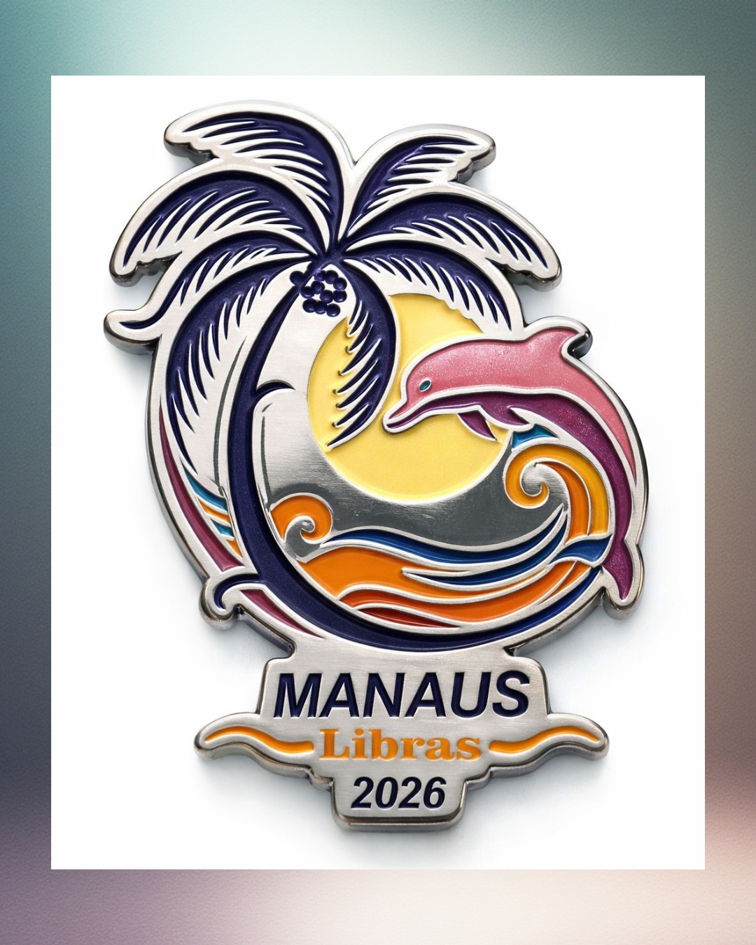 Pin Manaus - Campanha Libras 2026 (Pré-Venda)