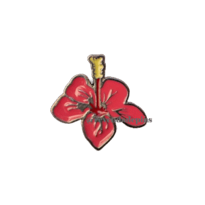 Pin Hibisco (prata)