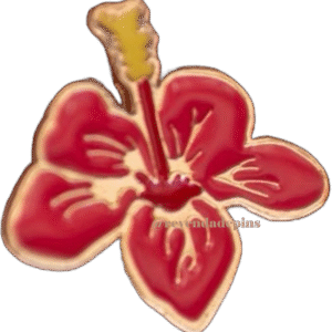 Pin Hibisco (dourado)