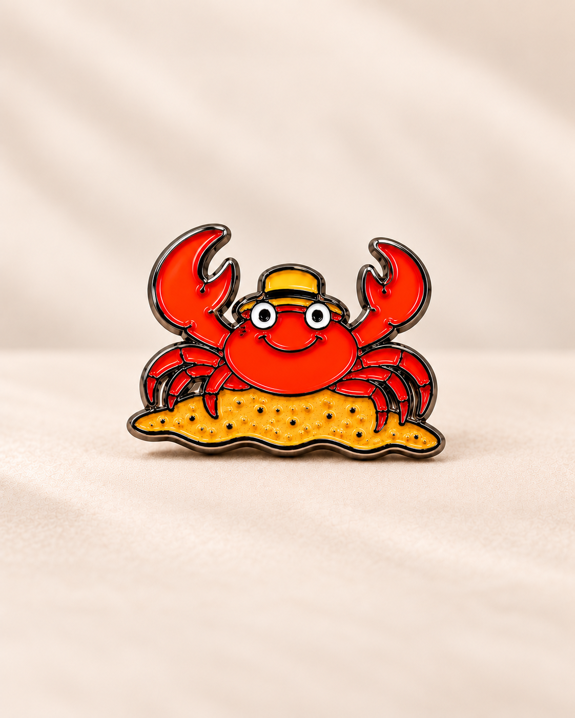 Pin Recife Mascote Caranguejo (Envio previsto para novembro)