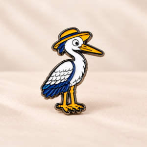 Pin Recife Mascote Garça (Envio previsto para novembro)