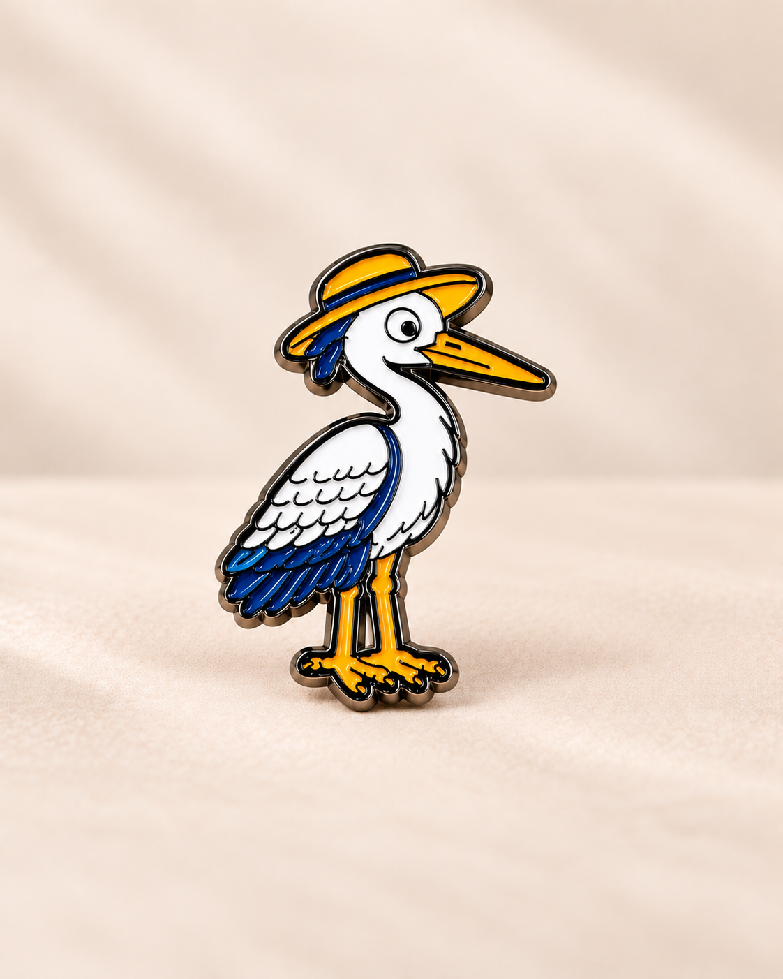 Pin Recife Mascote Garça (Envio previsto para novembro)