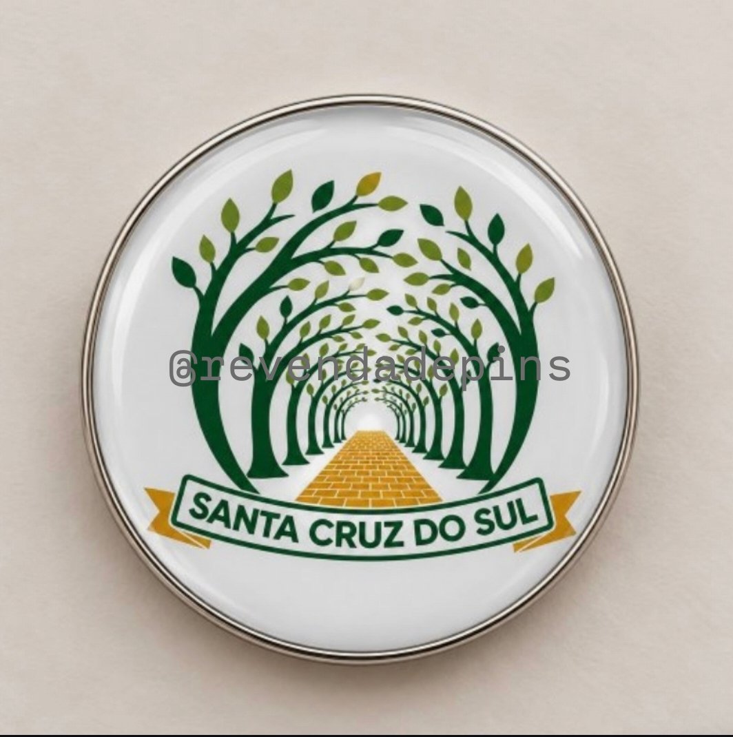 Kit 10 Pins Sta Cruz do Sul Campanha (Envio previsto para novembro)