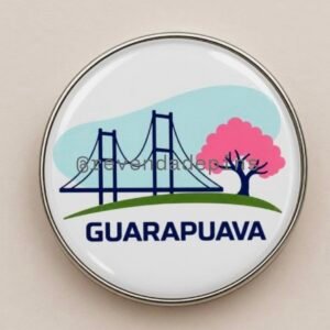 Kit 10 Pins Guarapuava Campanha (Envio previsto para novembro)